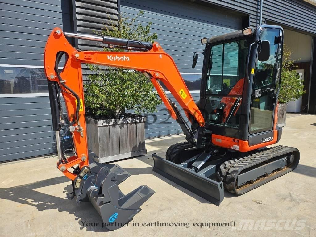 Kubota U 27-4 Miniekskavaatorid < 7 t