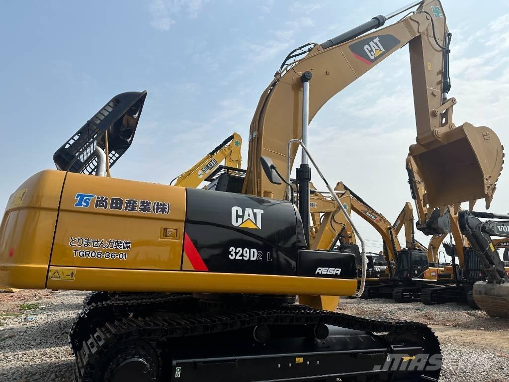 CAT 329D2 Roomikekskavaatorid