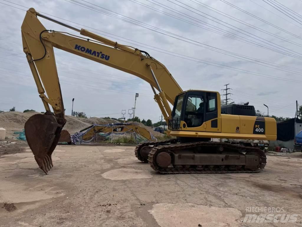 Komatsu PC 400-8 Amfiib ekskavaatorid