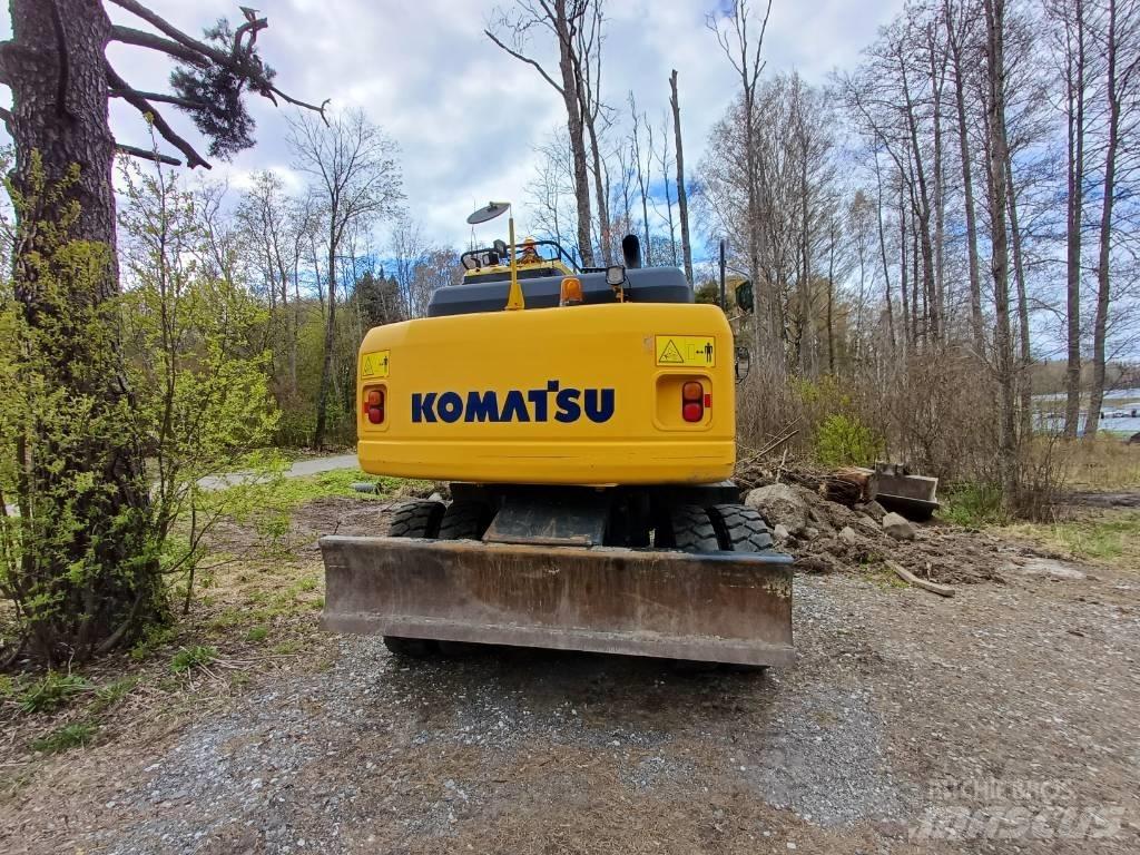 Komatsu PW 160-7E0 Ratasekskavaatorid