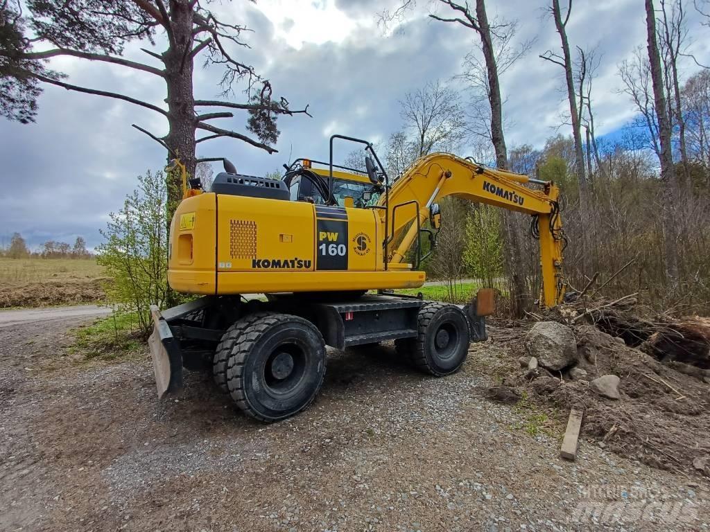 Komatsu PW 160-7E0 Ratasekskavaatorid