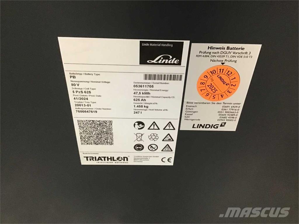 Linde E35L Elektritõstukid