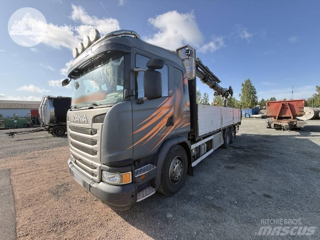 Scania G 450 LB Kraanaga veokid