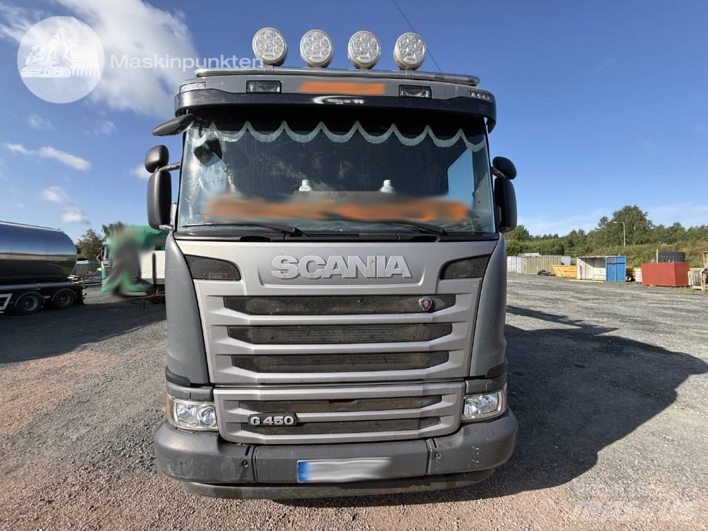 Scania G 450 LB Kraanaga veokid