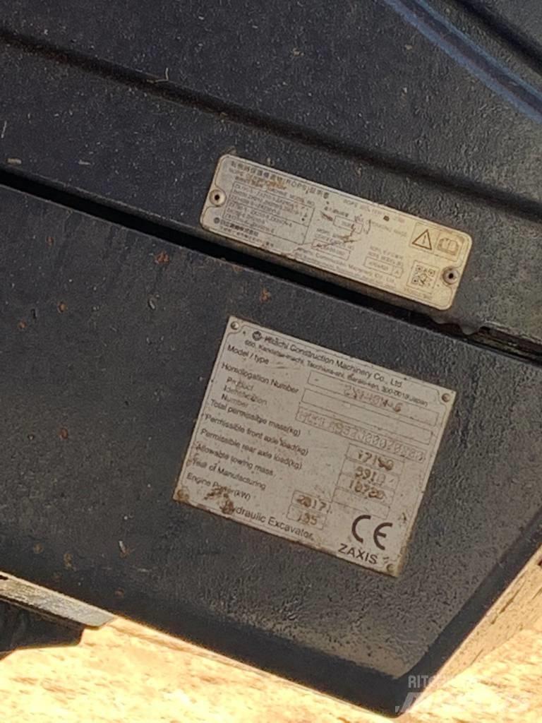 Hitachi ZX 140 W Ratasekskavaatorid