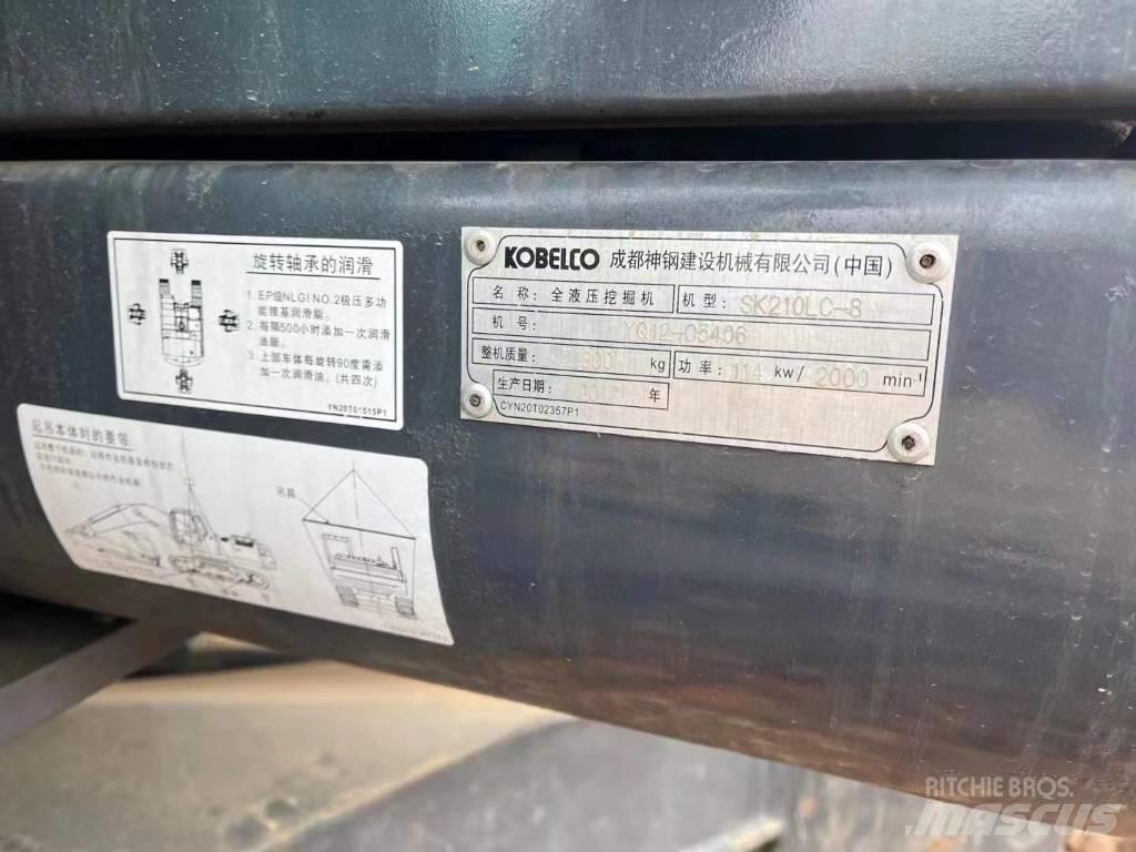 Kobelco SK210 Roomikekskavaatorid
