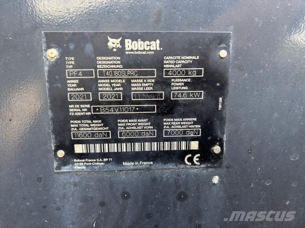 Bobcat T 40.180 Teleskooplaadurid