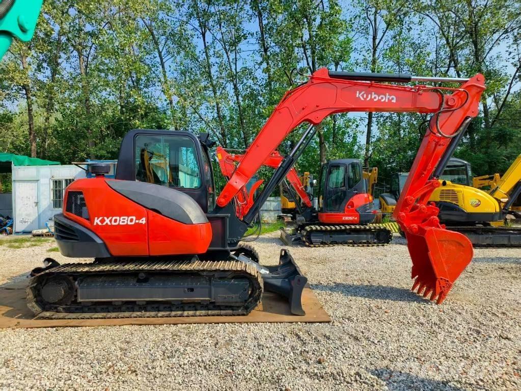 Kubota KX 080-4 Miniekskavaatorid < 7 t