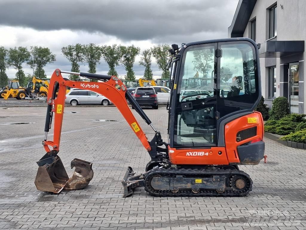 Kubota KX 018-4 Miniekskavaatorid < 7 t