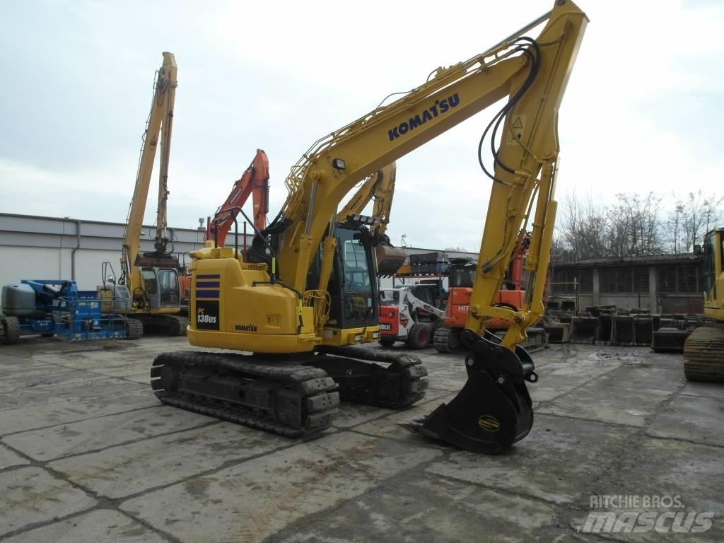 Komatsu PC 138 US-11 Roomikekskavaatorid