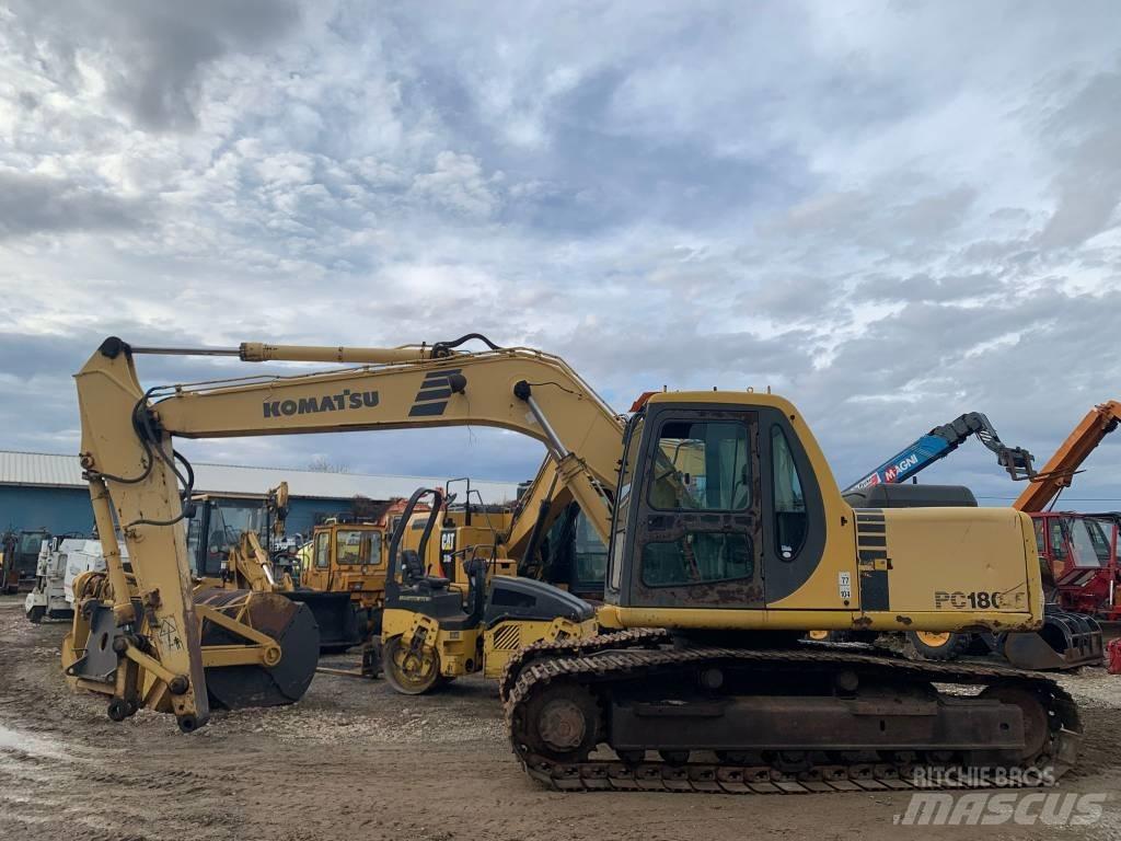 Komatsu PC 180 LC-6K Roomikekskavaatorid
