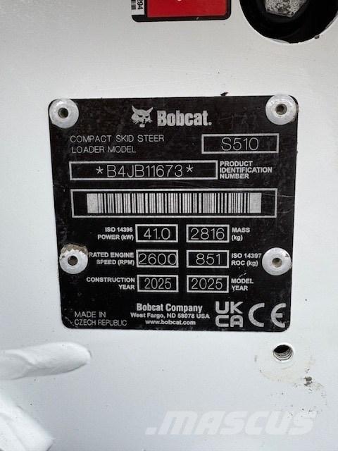 Bobcat S 510 Kompaktlaadurid