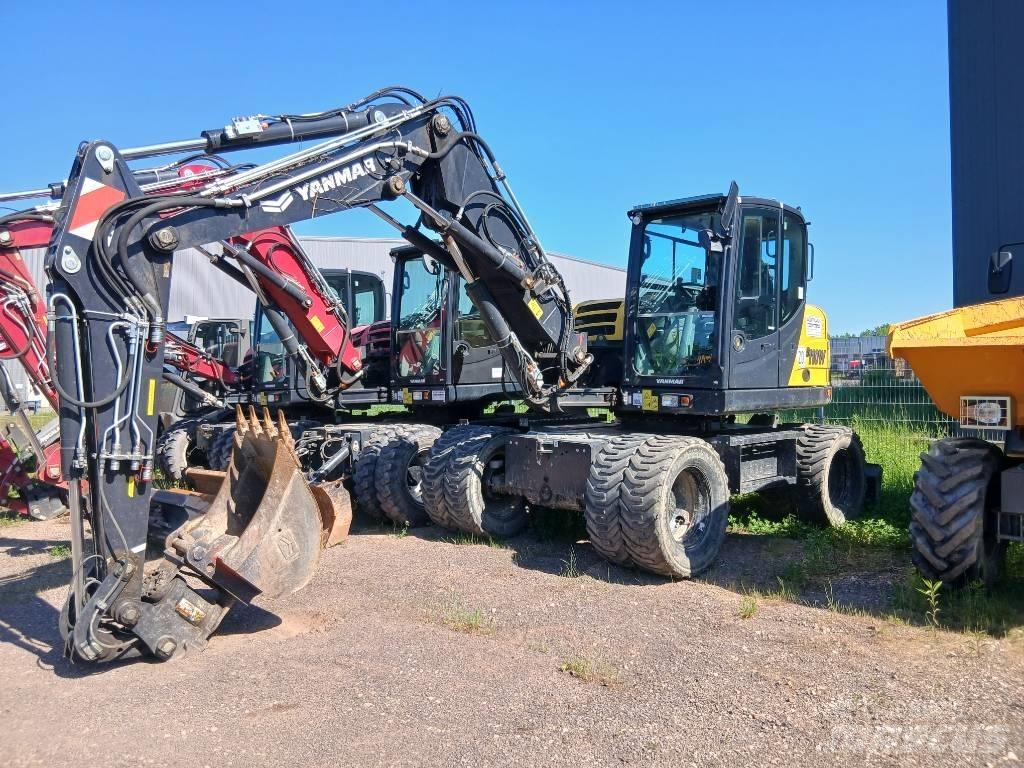 Yanmar B 110 W Ratasekskavaatorid