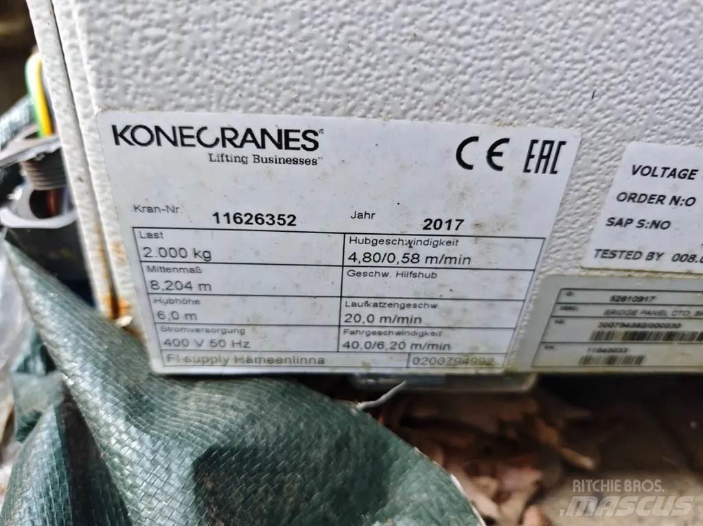 Konecranes 2 Ton Sildkraanad