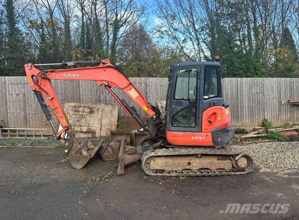 Kubota U 55-4 Miniekskavaatorid < 7 t