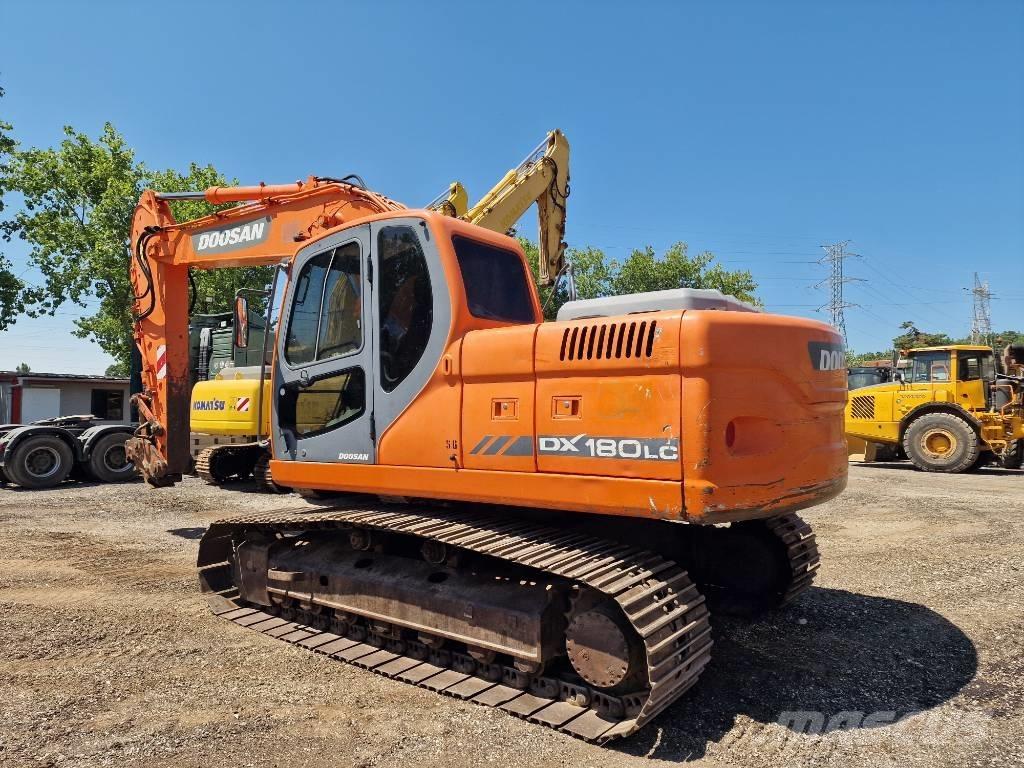 Doosan DX 180 LC Roomikekskavaatorid