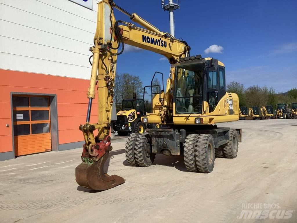Komatsu PW 160-7E0 Ratasekskavaatorid