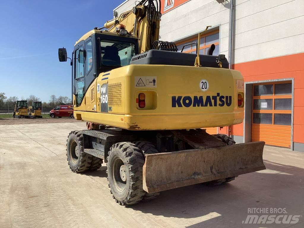 Komatsu PW 160-7E0 Ratasekskavaatorid