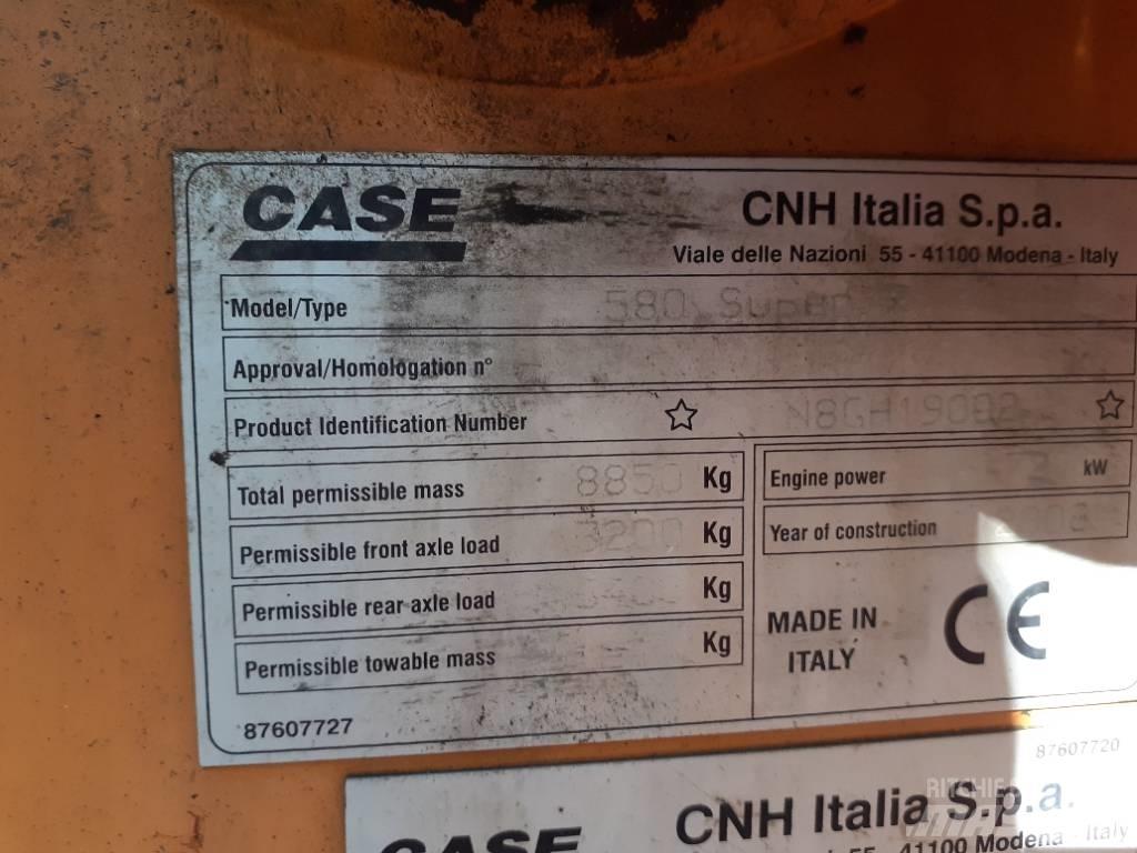 CASE 580 SUPER R Ekskavaatorlaadurid