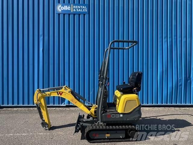 Wacker Neuson 803 Miniekskavaatorid < 7 t