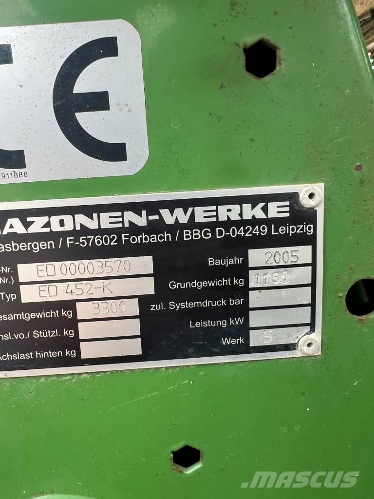 Amazone ED 452 K Külvikud