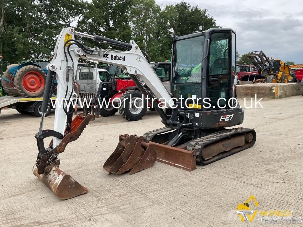 Bobcat E 27 Miniekskavaatorid < 7 t