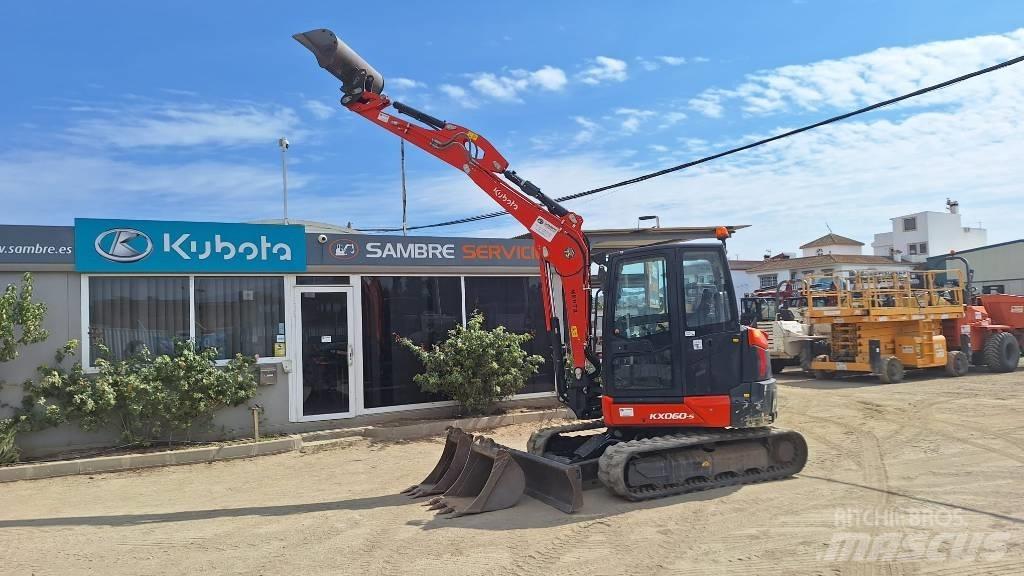 Kubota KX 060-5 Miniekskavaatorid < 7 t