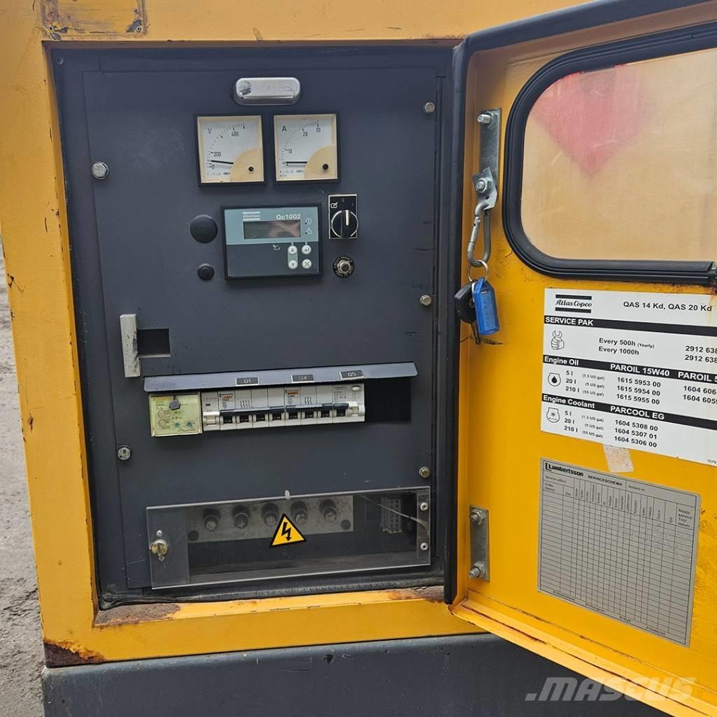 Atlas Copco QAS 20 Diiselgeneraatorid