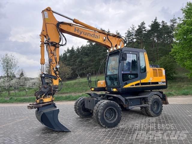 Hyundai Robex 140 W Ratasekskavaatorid
