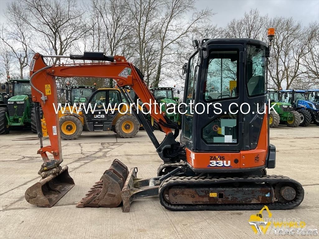 Hitachi ZX 33 U Miniekskavaatorid < 7 t
