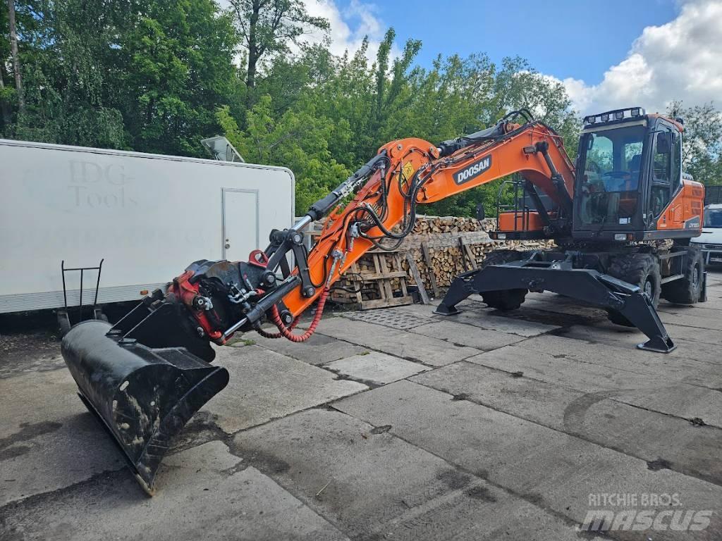 Doosan DX 160 W Ratasekskavaatorid