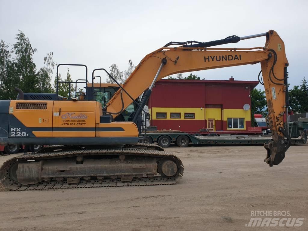 Hyundai HX 220 L Roomikekskavaatorid