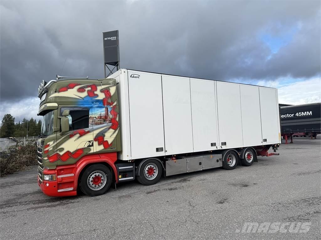Scania R580 8X2 Furgoonautod