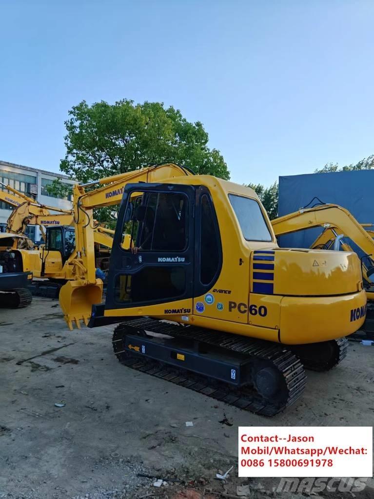 Komatsu PC 60 Miniekskavaatorid < 7 t