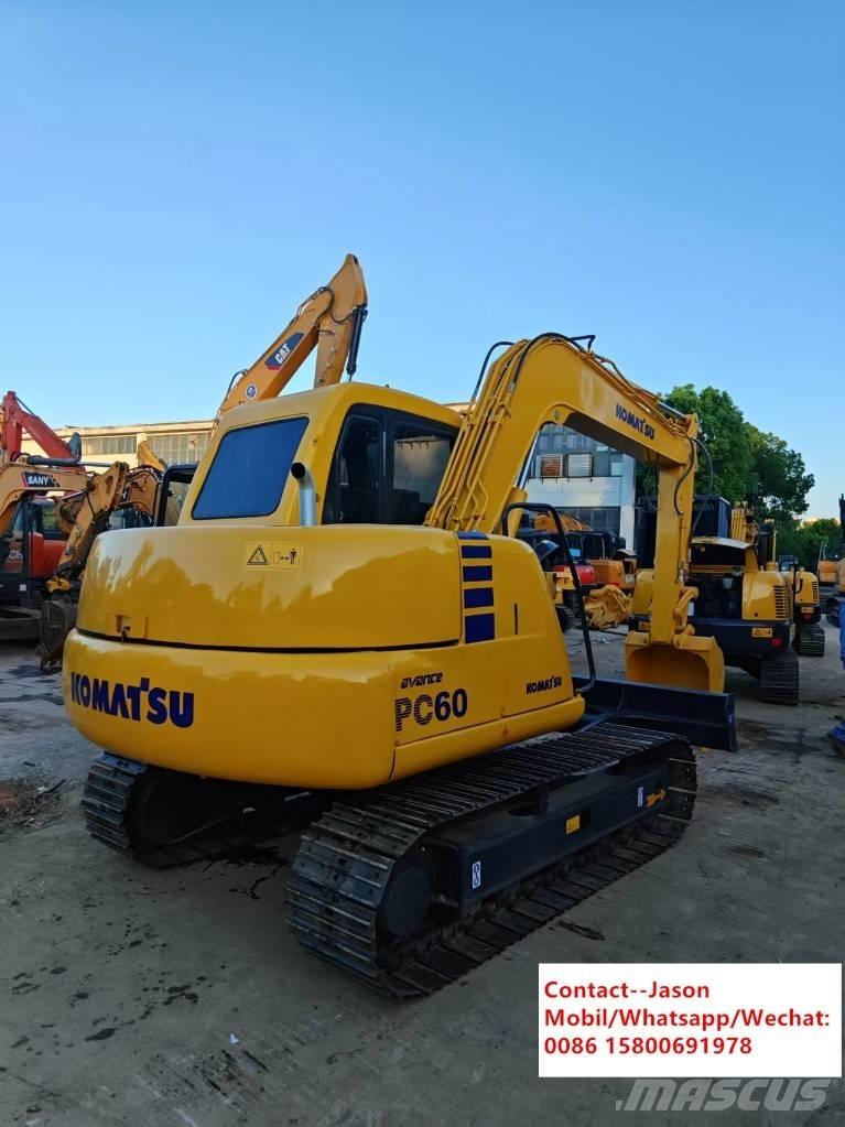 Komatsu PC 60 Miniekskavaatorid < 7 t