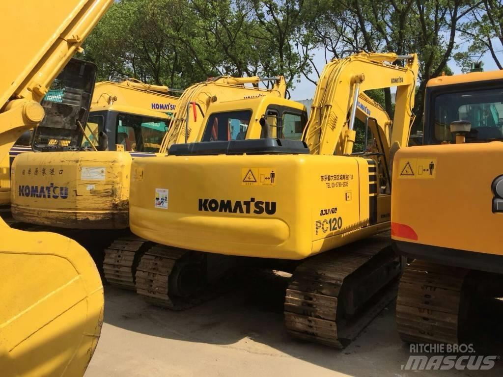 Komatsu PC 120 Väikeekskavaatorid 7t-12t