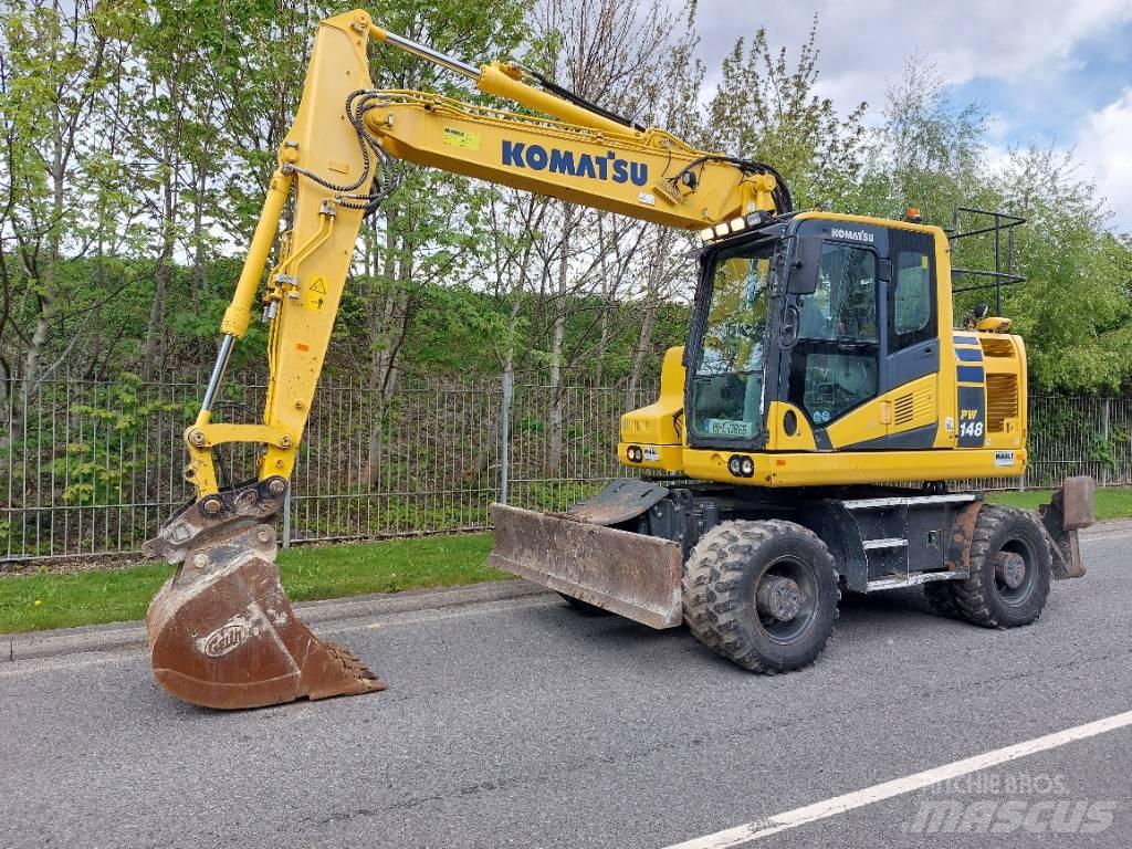 Komatsu PW148-11 Ratasekskavaatorid