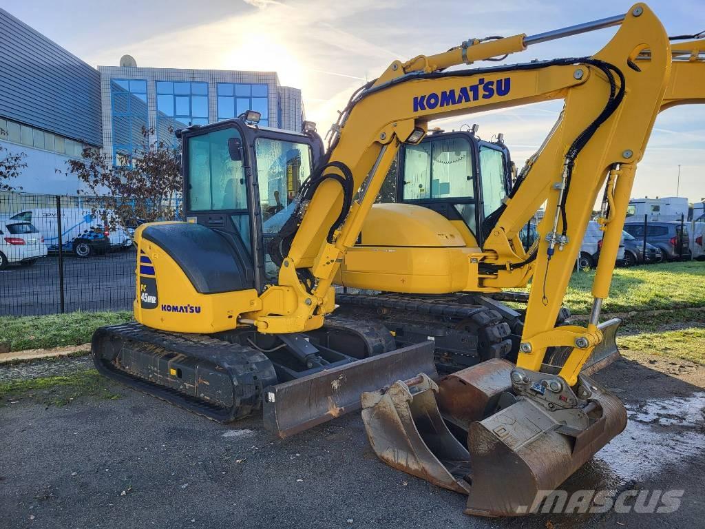 Komatsu PC45MR-5 Miniekskavaatorid < 7 t