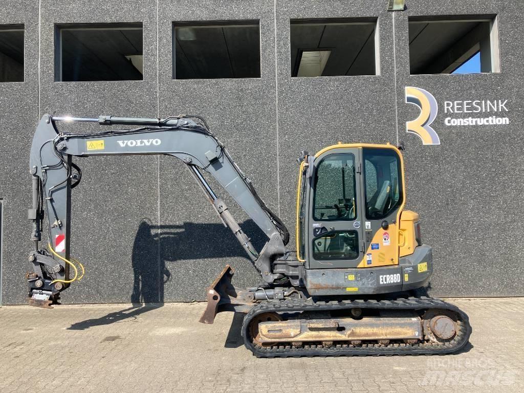 Volvo ECR 88 D Väikeekskavaatorid 7t-12t