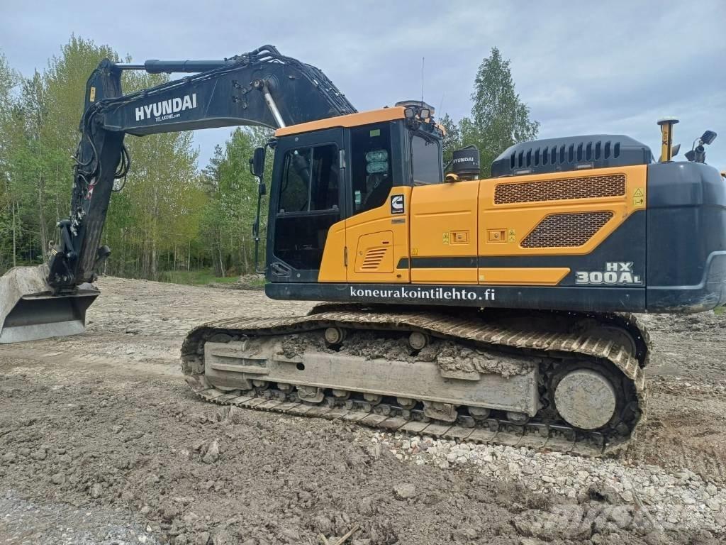 Hyundai HX 300 AL Roomikekskavaatorid