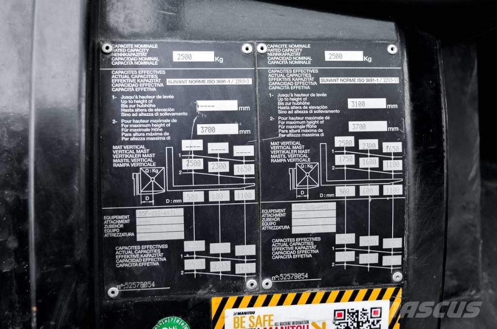 Manitou MC 25-4 D Diiseltõstukid