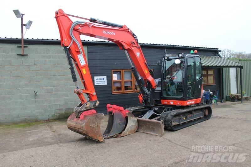 Kubota KX 080-4 Väikeekskavaatorid 7t-12t