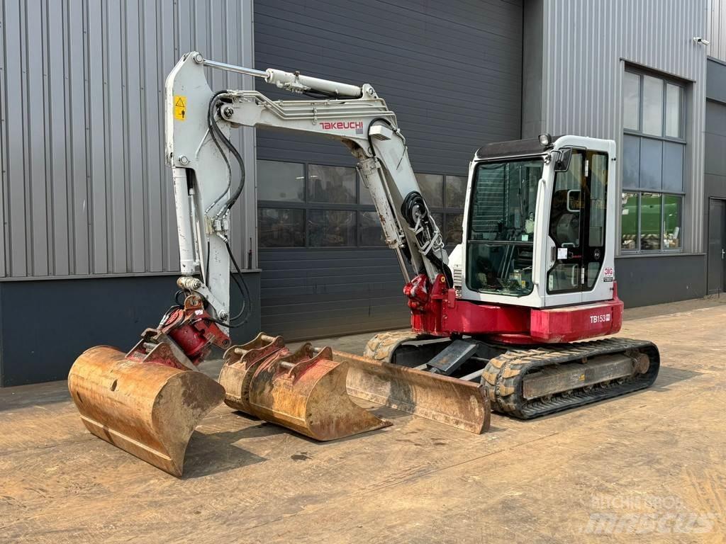 Takeuchi TB153FR Miniekskavaatorid < 7 t
