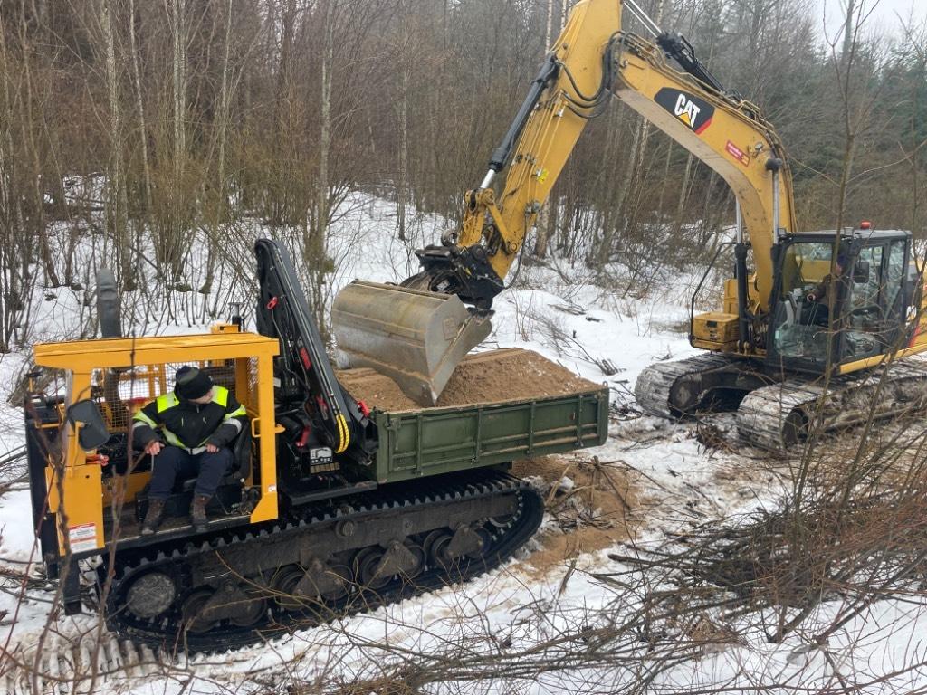 Morooka MST 800 Roomikkallurid