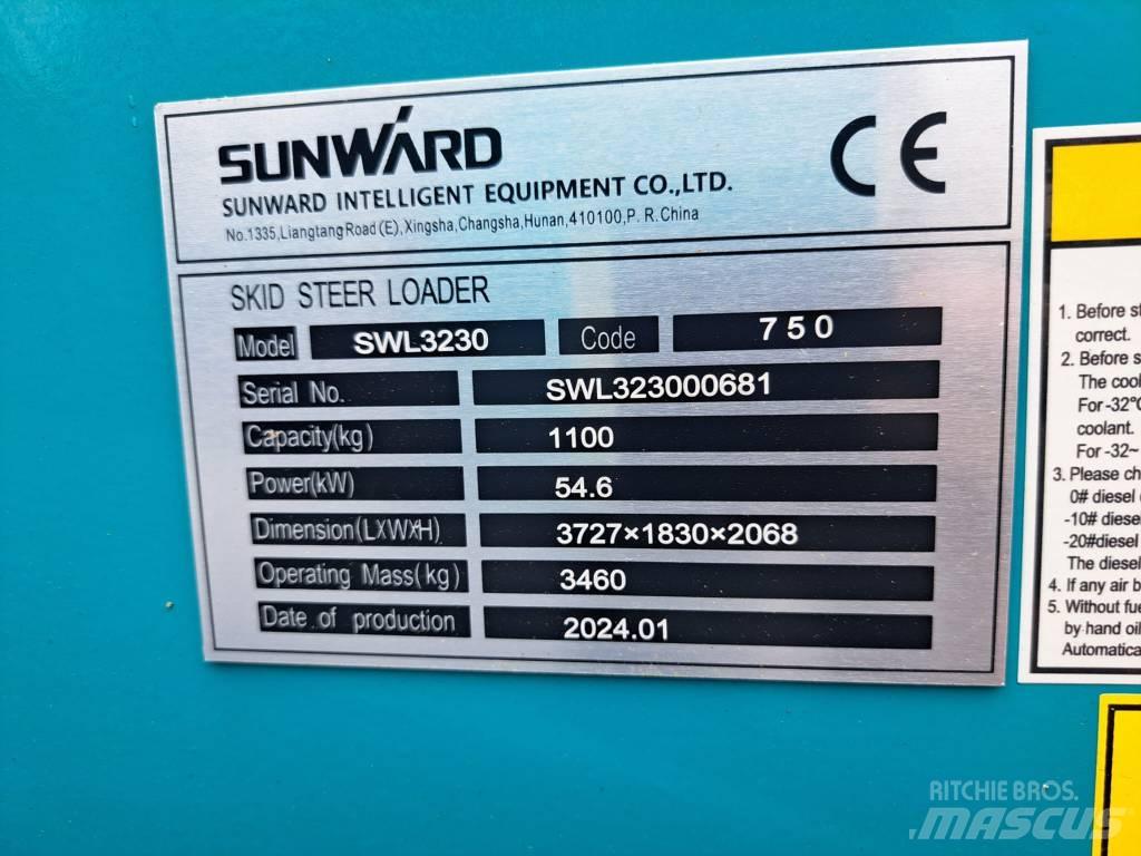 Sunward SWL 3230 Kompaktlaadurid
