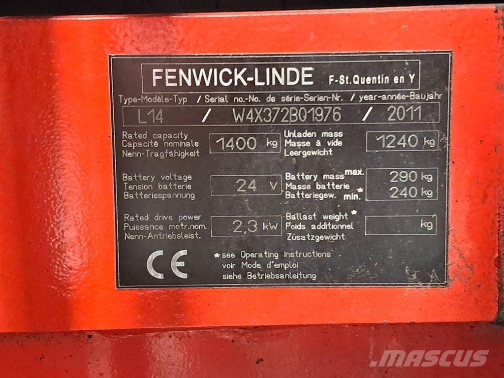 Linde L14 Järelkäidavad virnastajad