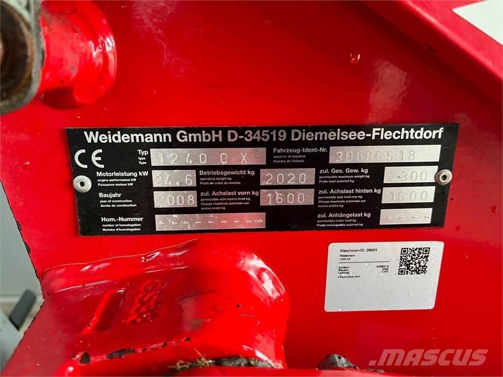 Weidemann 1240 CX Muud põllumajandusmasinad
