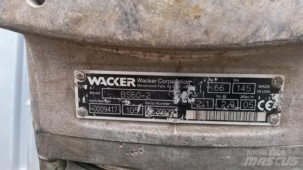 Wacker Neuson BS60-2 Vibroplaadid