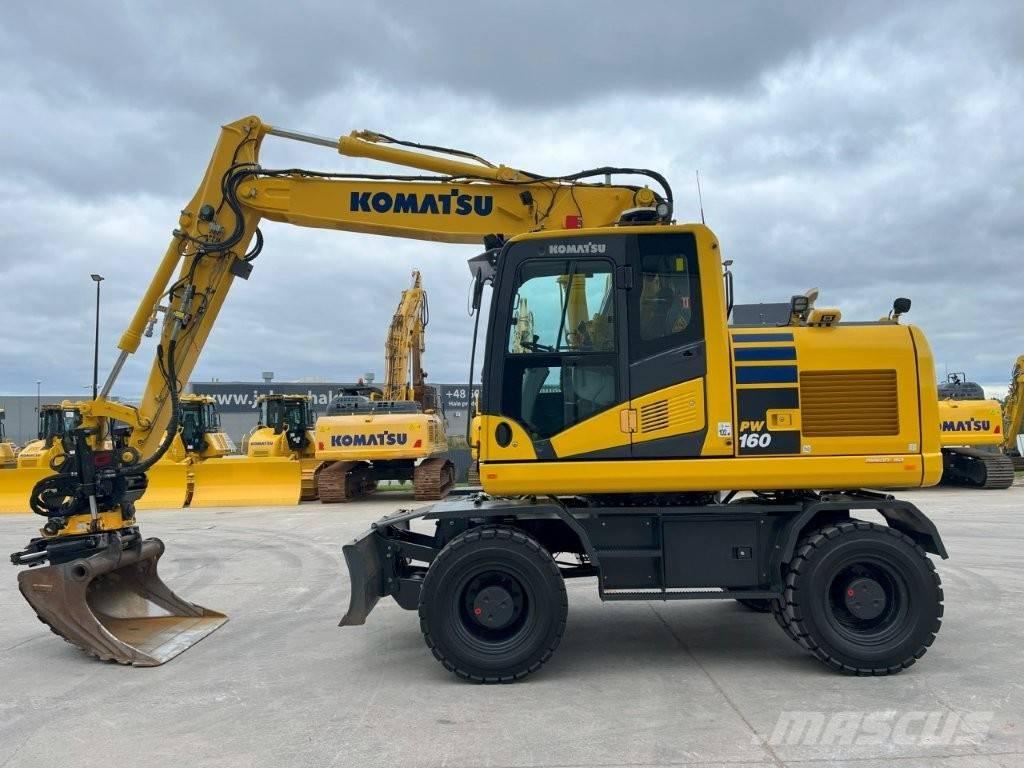 Komatsu PW 160-11 Ratasekskavaatorid