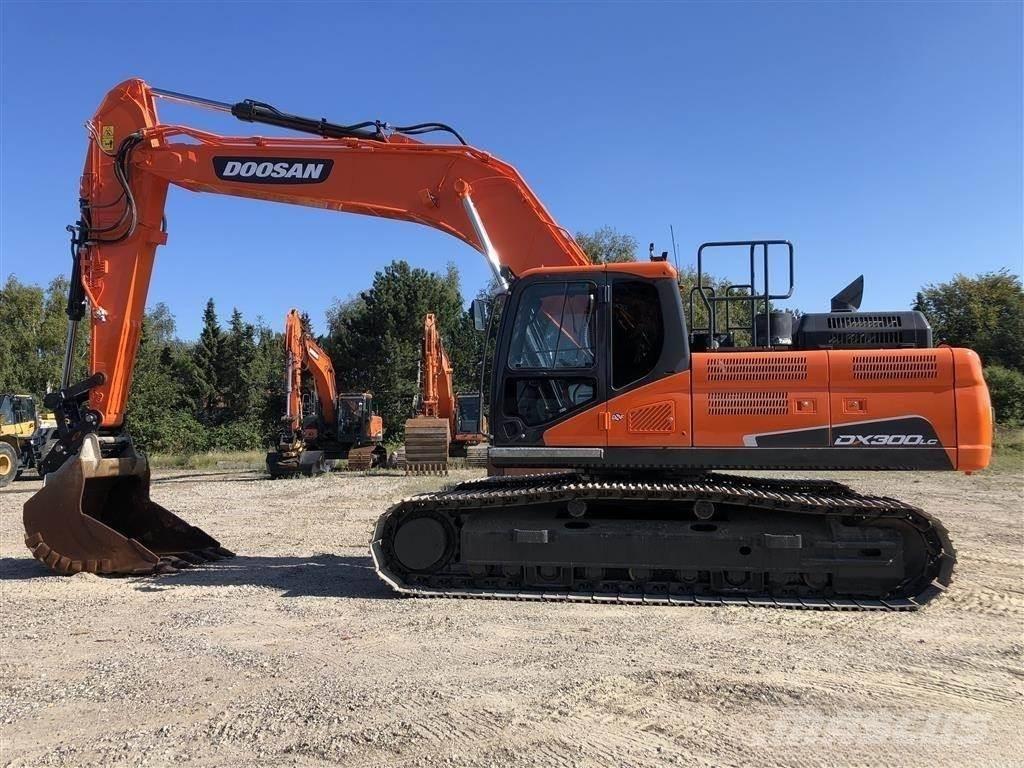 Doosan dx300 Roomikekskavaatorid